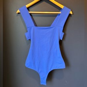 Free People Cutout Back Tank Bodysuit